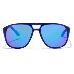 JRS by Coolwinks S35B5836 Blue Mirror Retro Square Sunglasses for Men and Women