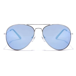 JRS by Coolwinks S20A5679 Blue Tinted Pilot Sunglasses for Men and Women