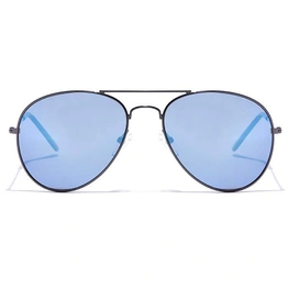 JRS by Coolwinks S20C5679 Blue Tinted Pilot Sunglasses for Men and Women