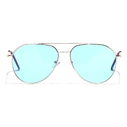 JRS by Coolwinks S59A5953 Blue Tinted Pilot Sunglasses for Men and Women