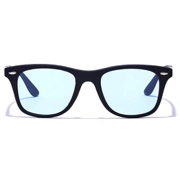 JRS by Coolwinks S20A6346 Blue Tinted Retro Square Sunglasses for Men and Women