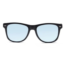 JRS by Coolwinks S20B5790 Blue Tinted Retro Square Sunglasses for Men and Women