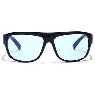 JRS by Coolwinks S20B6338 Blue Tinted Wraparound Sunglasses for Men and Women