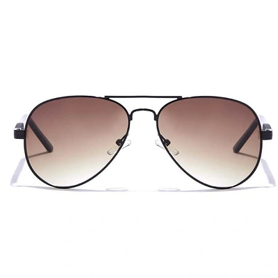 JRS by Coolwinks S15A5968 Brown Gradient Pilot Sunglasses for Men and Women