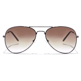 JRS by Coolwinks S15C6010 Brown Gradient Pilot Sunglasses for Men and Women