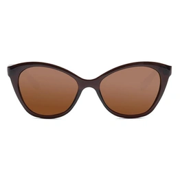 JRS by Coolwinks S15C5727 Brown Tinted Cateye Sunglasses for Women