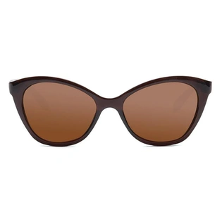 JRS by Coolwinks S15C5727 Brown Tinted Cateye Sunglasses for Women