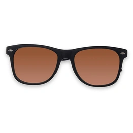 JRS by Coolwinks S15A5784 Brown Tinted Retro Square Sunglasses for Men and Women