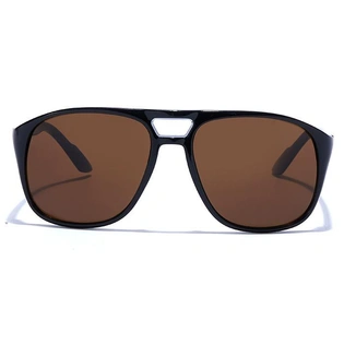 JRS by Coolwinks S15A5820 Brown Tinted Retro Square Sunglasses for Men and Women