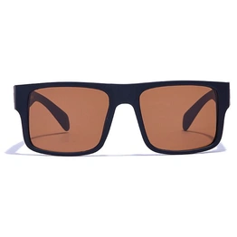 JRS by Coolwinks S15A6340 Brown Tinted Retro Square Sunglasses for Men and Women