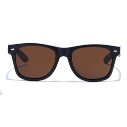 JRS by Coolwinks S15B5841 Brown Tinted Retro Square Sunglasses for Men and Women