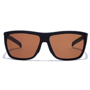 JRS by Coolwinks S15B6348 Brown Tinted Retro Square Sunglasses for Men and Women