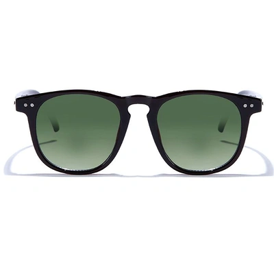 JRS by Coolwinks S35C5766 Green Gradient Retro Square Sunglasses for Men and Women