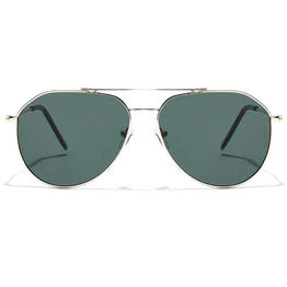 JRS by Coolwinks S35A5948 Green Tinted Pilot Sunglasses for Men and Women