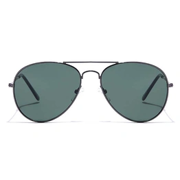 JRS by Coolwinks S35C5667 Green Tinted Pilot Sunglasses for Men and Women