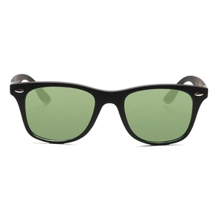 JRS by Coolwinks S35B6361 Green Tinted Retro Square Sunglasses for Men and Women