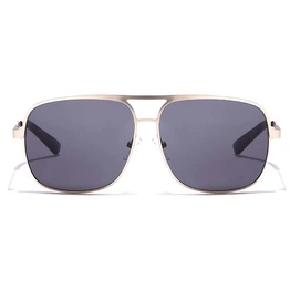 JRS by Coolwinks S16B5642 Grey Tinted Retro Square Sunglasses for Men and Women