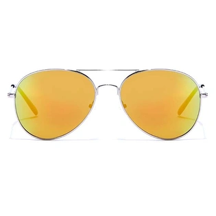 JRS by Coolwinks S15B6045 Multicolor Mirror Pilot Sunglasses for Men and Women