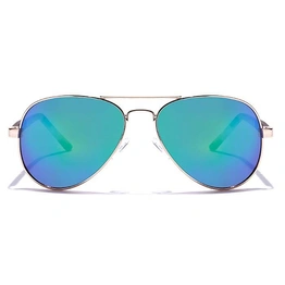 JRS by Coolwinks S15C5982 Multicolor Mirror Pilot Sunglasses for Men and Women