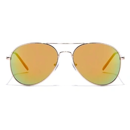 JRS by Coolwinks S15C6045 Multicolor Mirror Pilot Sunglasses for Men and Women