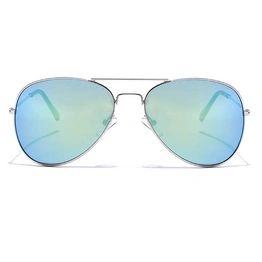 JRS by Coolwinks S25B6027 Multicolor Mirror Pilot Sunglasses for Men and Women