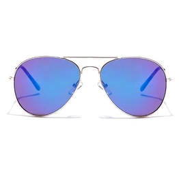 JRS by Coolwinks S35B5681 Multicolor Mirror Pilot Sunglasses for Men and Women