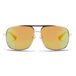 JRS by Coolwinks S15B5659 Multicolor Mirror Retro Square Sunglasses for Men and Women