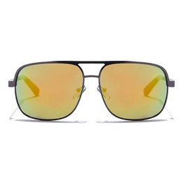 JRS by Coolwinks S15C5659 Multicolor Mirror Retro Square Sunglasses for Men and Women