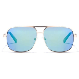 JRS by Coolwinks S25B5662 Multicolor Mirror Retro Square Sunglasses for Men and Women