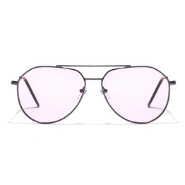 JRS by Coolwinks S23C5956 Pink Tinted Pilot Sunglasses for Men and Women