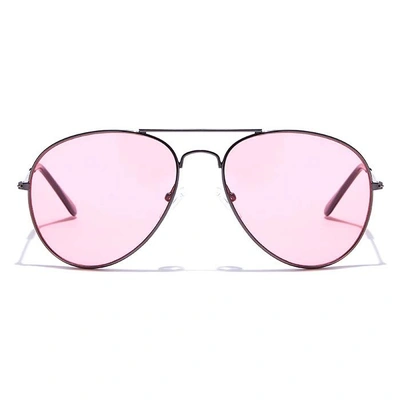 JRS by Coolwinks S33C5673 Pink Tinted Pilot Sunglasses for Men and Women