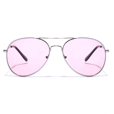 JRS by Coolwinks S23B6040 Pink Tinted Pilot Sunglasses for Women