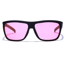 JRS by Coolwinks S23A6351 Pink Tinted Retro Square Sunglasses for Men and Women