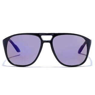 JRS by Coolwinks S17A5837 Purple Flash Retro Square Sunglasses for Men and Women