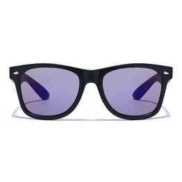 JRS by Coolwinks S17B5858 Purple Flash Retro Square Sunglasses for Men and Women