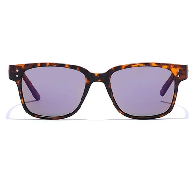 JRS by Coolwinks S17C5879 Purple Flash Retro Square Sunglasses for Women