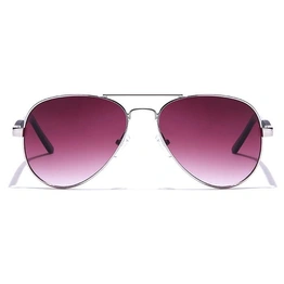 JRS by Coolwinks S17B5979 Purple Gradient Pilot Sunglasses for Men and Women