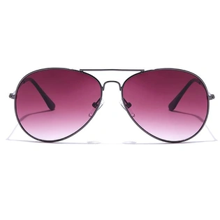 JRS by Coolwinks S17C5895 Purple Gradient Pilot Sunglasses for Men and Women