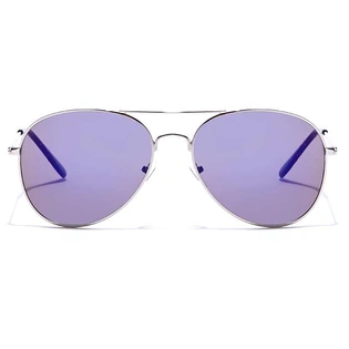 JRS by Coolwinks S17B6047 Purple Gradient Pilot Sunglasses for Women