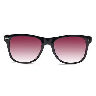 JRS by Coolwinks S17B5796 Purple Gradient Retro Square Sunglasses for Men and Women