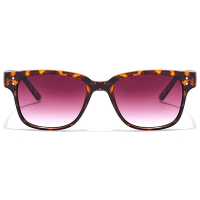 JRS by Coolwinks S17C5874 Purple Gradient Retro Square Sunglasses for Women