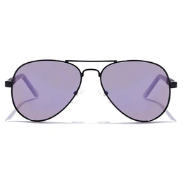 JRS by Coolwinks S17A5984 Purple Mirror Pilot Sunglasses for Men and Women