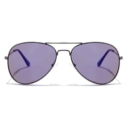 JRS by Coolwinks S17C6026 Purple Mirror Pilot Sunglasses for Men and Women