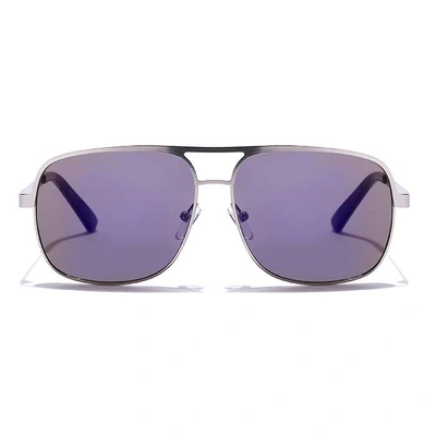 JRS by Coolwinks S17A5661 Purple Mirror Retro Square Sunglasses for Men and Women