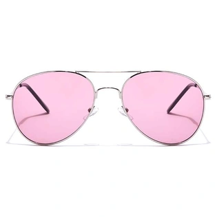 JRS by Coolwinks S17B6039 Purple Tinted Pilot Sunglasses for Women