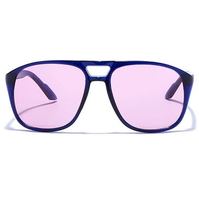 JRS by Coolwinks S17B5829 Purple Tinted Retro Square Sunglasses for Men and Women