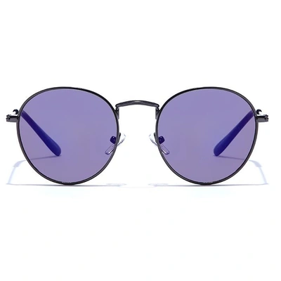 JRS by Coolwinks S17C5759 Purple Tinted Round Sunglasses for Men and Women