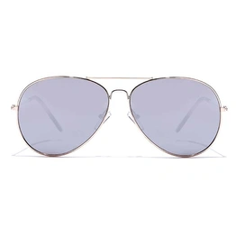 JRS by Coolwinks S10A5896 Silver Mirror Pilot Sunglasses for Men and Women