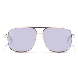 JRS by Coolwinks S10B5657 Silver Mirror Retro Square Sunglasses for Men and Women