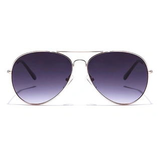 JRS by Coolwinks S16A5882 Smoke Gradient Pilot Sunglasses for Men and Women